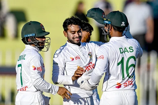 Mehidy's five wickets give Bangladesh second Test edge over Pakistan